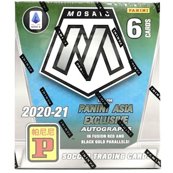 2020/21 Panini Mosaic Serie A Soccer Asia Tmall Hobby Box