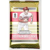 2021 Panini Prizm Draft Picks Baseball Hobby Pack