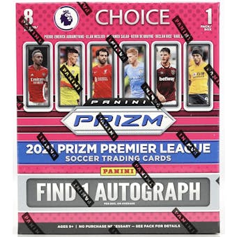 2021/22 Panini Prizm Premier League EPL Soccer Choice Box