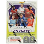2020/21 Panini Prizm Premier League EPL Soccer 6-Pack Blaster Box (Red Mosaic Prizms)