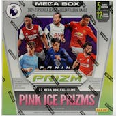 2020/21 Panini Prizm Premier League EPL Soccer Mega Box (Pink Ice Prizms)