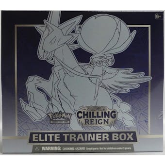 Pokemon Sword & Shield: Chilling Reign Elite Trainer Box - BLUE