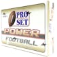 2021 Leaf Pro Set Power Football Hobby 12-Box Case