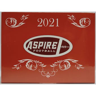 2021 Sage Aspire Football Hobby 10-Box Case
