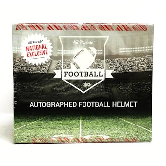 2021 Hit Parade National Exclusive Autographed Full Size Football Helmet Hobby Box - Mahomes & Lawrence!!