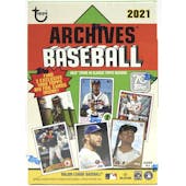2021 Topps Archives Baseball 7-Pack Blaster Box