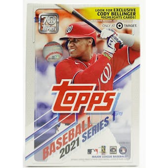 2021 Topps Series 1 Baseball 7-Pack Blaster Box (Bellinger Highlights Cards!)