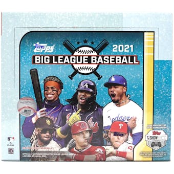 2021 Topps Big League Baseball Hobby Box (Lot of 10)