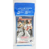 2021 Bowman Baseball Value Multi Pack (Camo Parallels!) (Lot of 10)