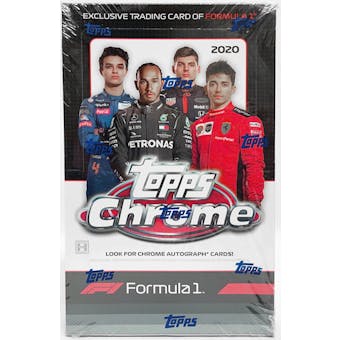 2020 Topps Chrome F1 Formula 1 Racing Hobby Box