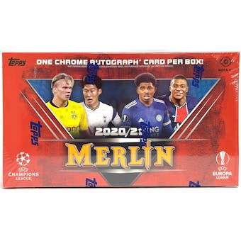 2020/21 Topps Merlin Chrome Soccer Hobby Box