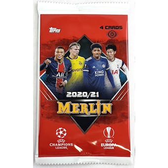 2020/21 Topps Merlin Chrome Soccer Hobby Pack