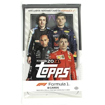2021 Topps F1 Formula 1 Racing Hobby Pack