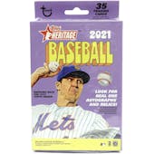 2021 Topps Heritage Baseball Hanger Box (Purple Box)