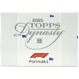 2021 Topps Dynasty F1 Formula 1 Racing Hobby Box