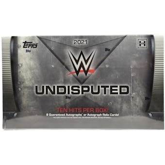2021 Topps WWE Undisputed Wrestling 2-Box- Instagram Live 10 Spot Random Pack Break #1