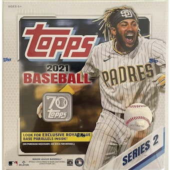 2021 Topps Series 2 Baseball Mega Box (Royal Blue Parallels!)