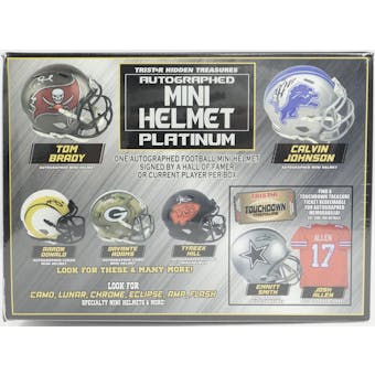 2021 TriStar Autographed Mini Helmet Platinum Edition Series 2 Football Hobby Box