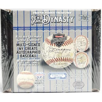 2021 TriStar New York Dynasty Baseball Hobby 12-Box Case