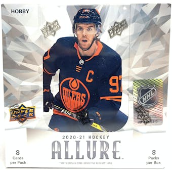 2020/21 Upper Deck Allure Hockey Hobby 10-Box Case: Team Break #1 <Edmonton Oilers>