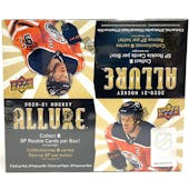 2020/21 Upper Deck Allure Hockey Retail 20-Pack Box