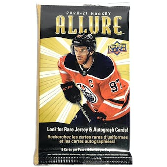 2020/21 Upper Deck Allure Hockey Retail Pack