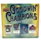2021 Upper Deck Goodwin Champions Hobby 16-Box Case