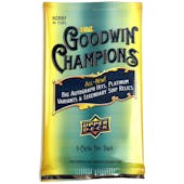 2021 Upper Deck Goodwin Champions Hobby Pack