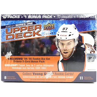 2020/21 Upper Deck Series 1 Hockey Mega Box