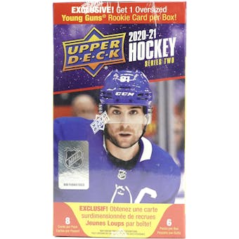 2020/21 Upper Deck Series 2 Hockey 6-Pack Blaster Box