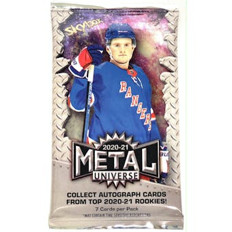 2020/21 Upper Deck Skybox Metal Universe Hockey Hobby Pack