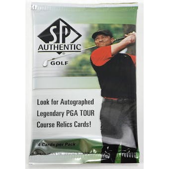 2021 Upper Deck SP Authentic Golf Hobby Pack