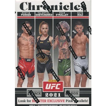 2021 Panini Chronicles UFC 8-Pack Blaster Box (Pink Parallels!)