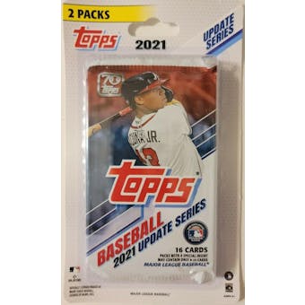 2021 Topps Update Series Baseball 2-Pack Blister
