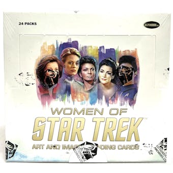 Women of Star Trek Art & Images Trading Cards Box (Rittenhouse 2021)