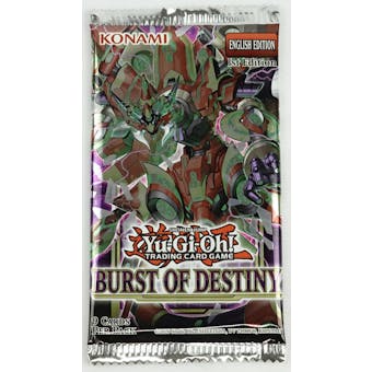 Yu-Gi-Oh Burst Of Destiny Booster Pack