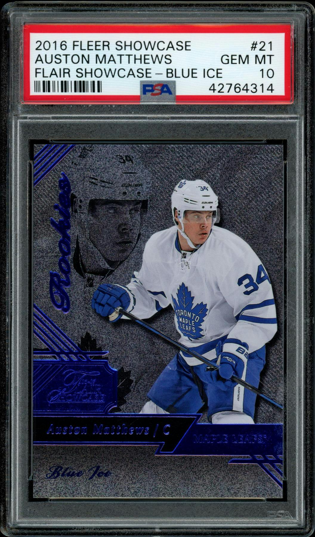 2022/23 Hit Parade Autographed Hockey Jersey Officially Licensed Series 9 Hobby Box - Auston Matthews