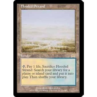 Magic the Gathering Onslaught Flooded Strand LIGHTLY PLAYED (LP)