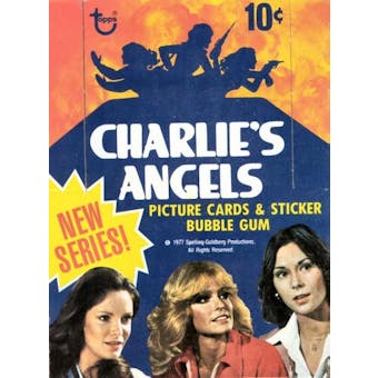 Charlie's Angels Series 2 Wax Box (1977-78 Topps)