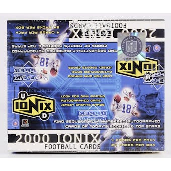 2000 Upper Deck Ionix Football Box