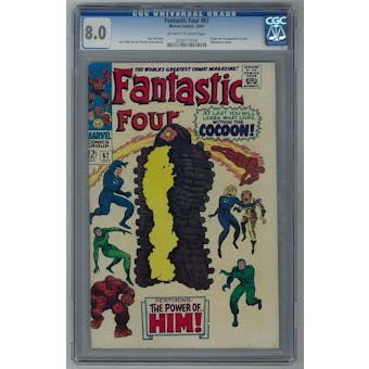Fantastic Four #67 CGC 8.0 (OW-W) *2228115004*