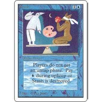 Magic the Gathering Unlimited Single Stasis - SLIGHT PLAY (SP)