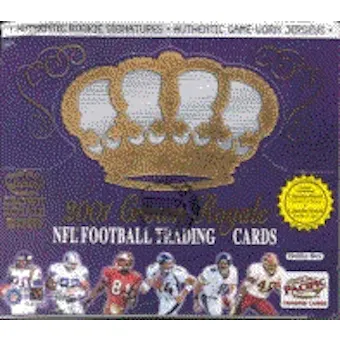 2001 Pacific Crown Royale Football Hobby Box
