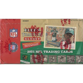 2001 Fleer Tradition Glossy Football Hobby Box
