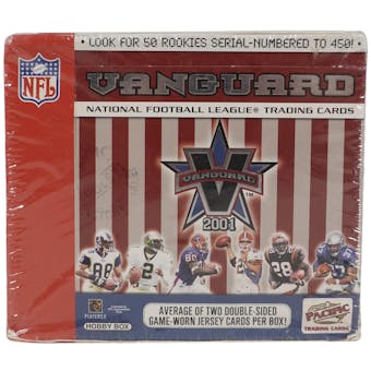 2001 Pacific Vanguard Football Hobby Box