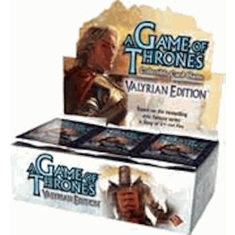 Fantasy Flight Games A Game of Thrones Valyrian Edition Booster Box