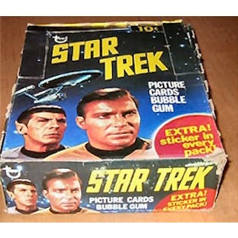 Star Trek Wax Box (1976 Topps)