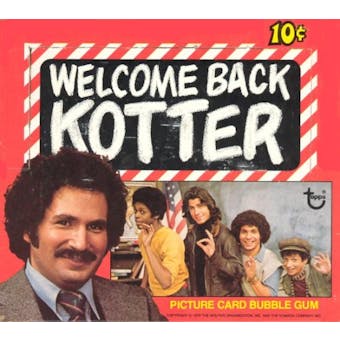 Welcome Back Kotter Wax Box (1976 Topps)