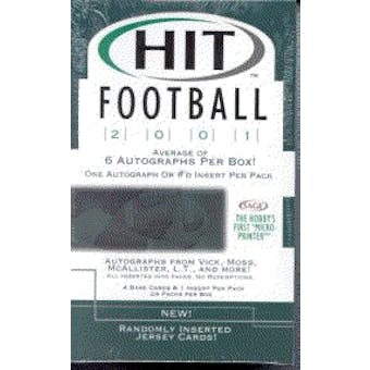 2001 Sage Hit Football Hobby Box