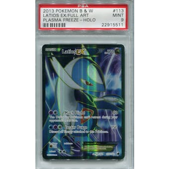 Pokemon Plasma Freeze Single Latios EX Full Art 113/116 - PSA 9 - *22915511*